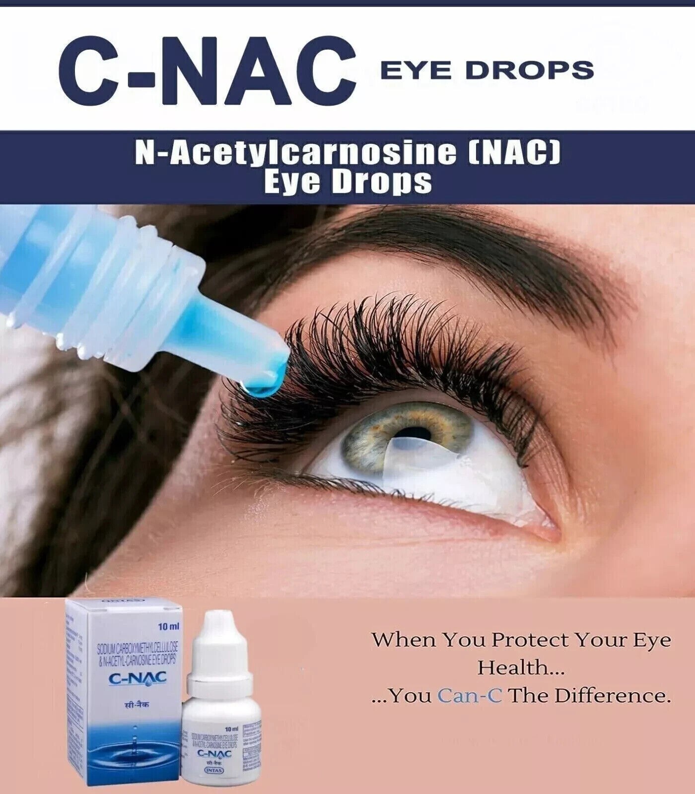 5X C-NAC Eye Drops Cure Cataract Carnosine NAC Glaucoma for Dry Eye(Pack Of 5) 5X C-NAC Eye Drops Cure Cataract Carnosine NAC Glaucoma for Dry Eye(Pack Of 5)