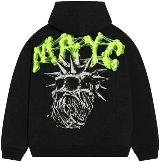 MAYC Graffiti Skull Hoodie: Brand New: Official BAYC