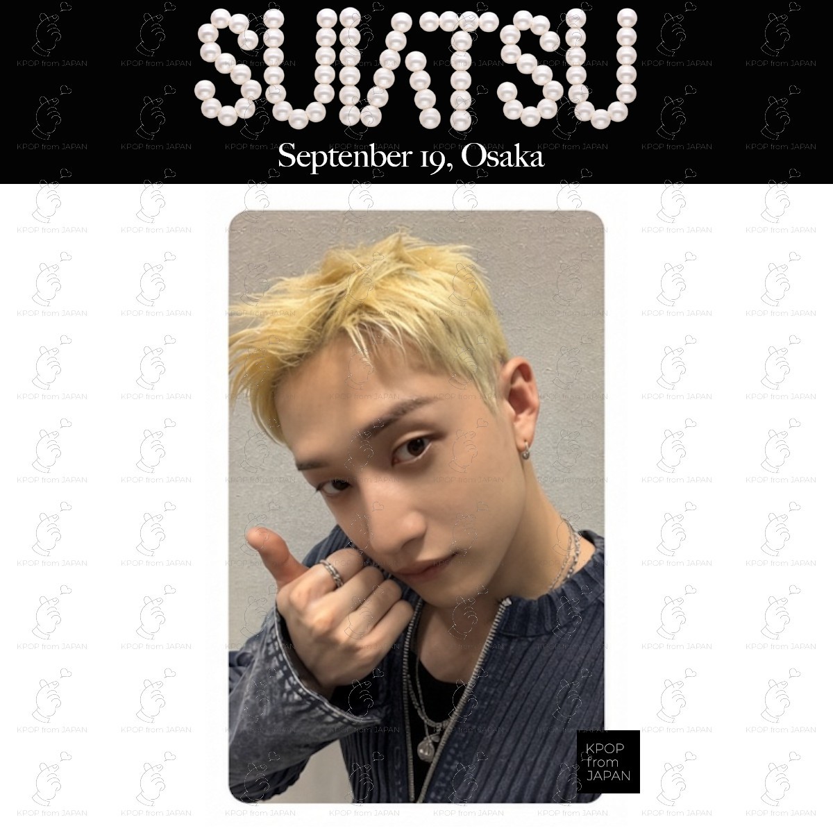 STRAY KIDS SUIATSU RUN IT JAPAN OFFLINE POB OFFICIAL PHOTOCARD OSAKA SEP
