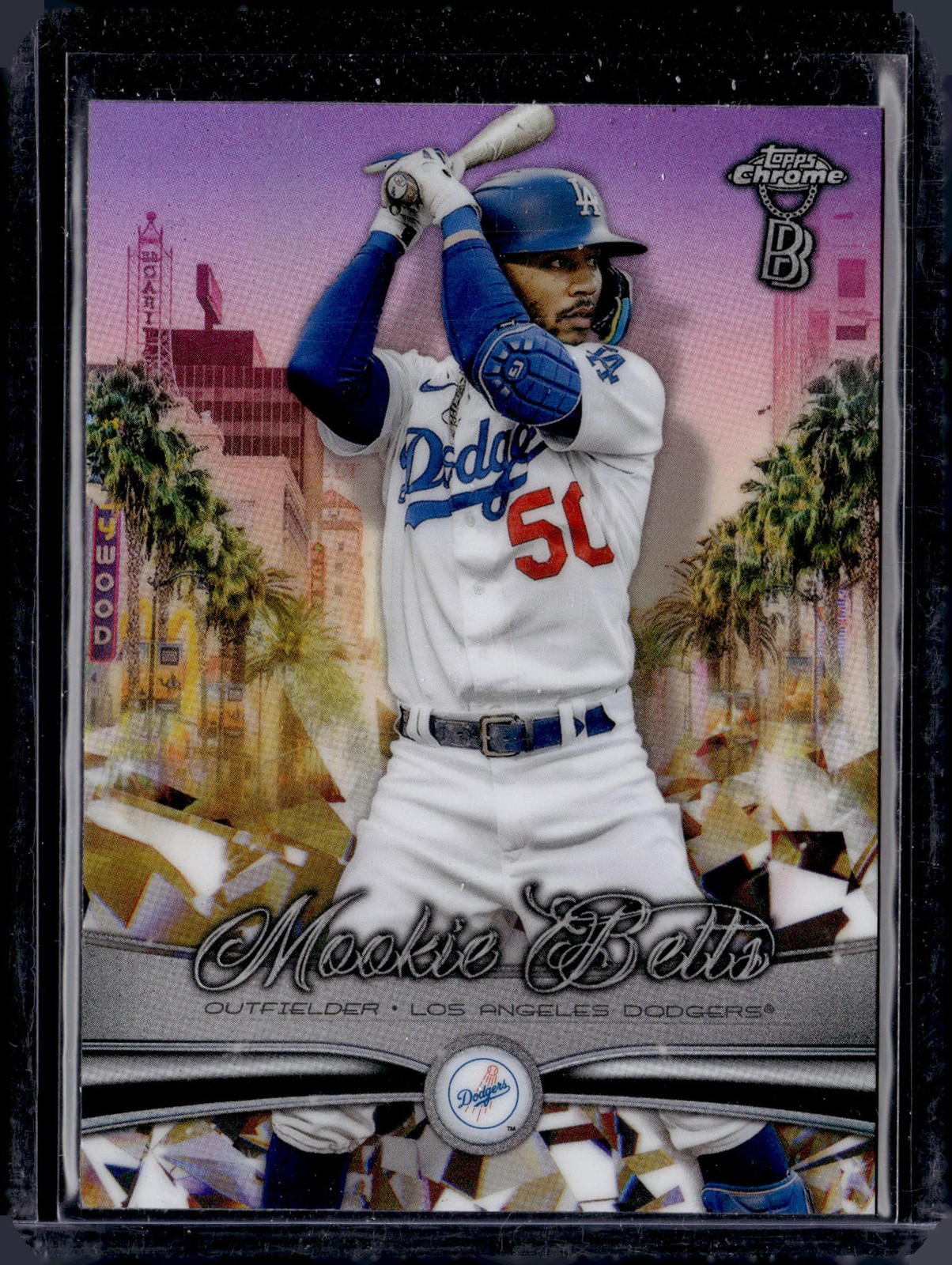 2022 Topps Chrome Ben Baller Edition #RL-1 Mookie Betts Ridin\' Low 2022 Topps Chrome Ben Baller Edition #RL-1 Mookie Betts Ridin\' Low