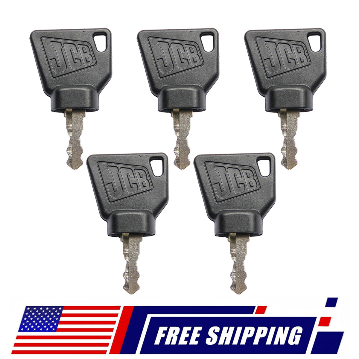 5pcs Jcb Ignition Key Fits 701/45501 331/26790 JCB 3CX PARTS