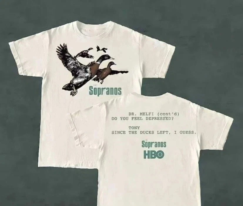 Ducks The Sopranos Shirt Fans Gift Size S-4XL Ducks The Sopranos Shirt Fans Gift Size S-4XL