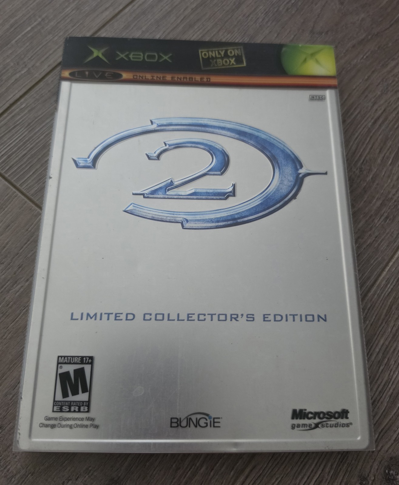 RARE Halo 2: Limited Collector\'s Edition Steelbook Xbox, Tested, Complete in Box