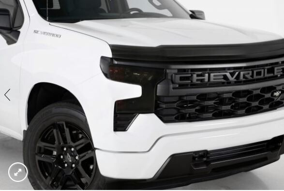GTS Styling Headlight Covers Smoke 2 PCS.Fits Chevy Silverado 1500 2022-2026 GTS Styling Headlight Covers Smoke 2 PCS.Fits Chevy Silverado 1500 2022-2026