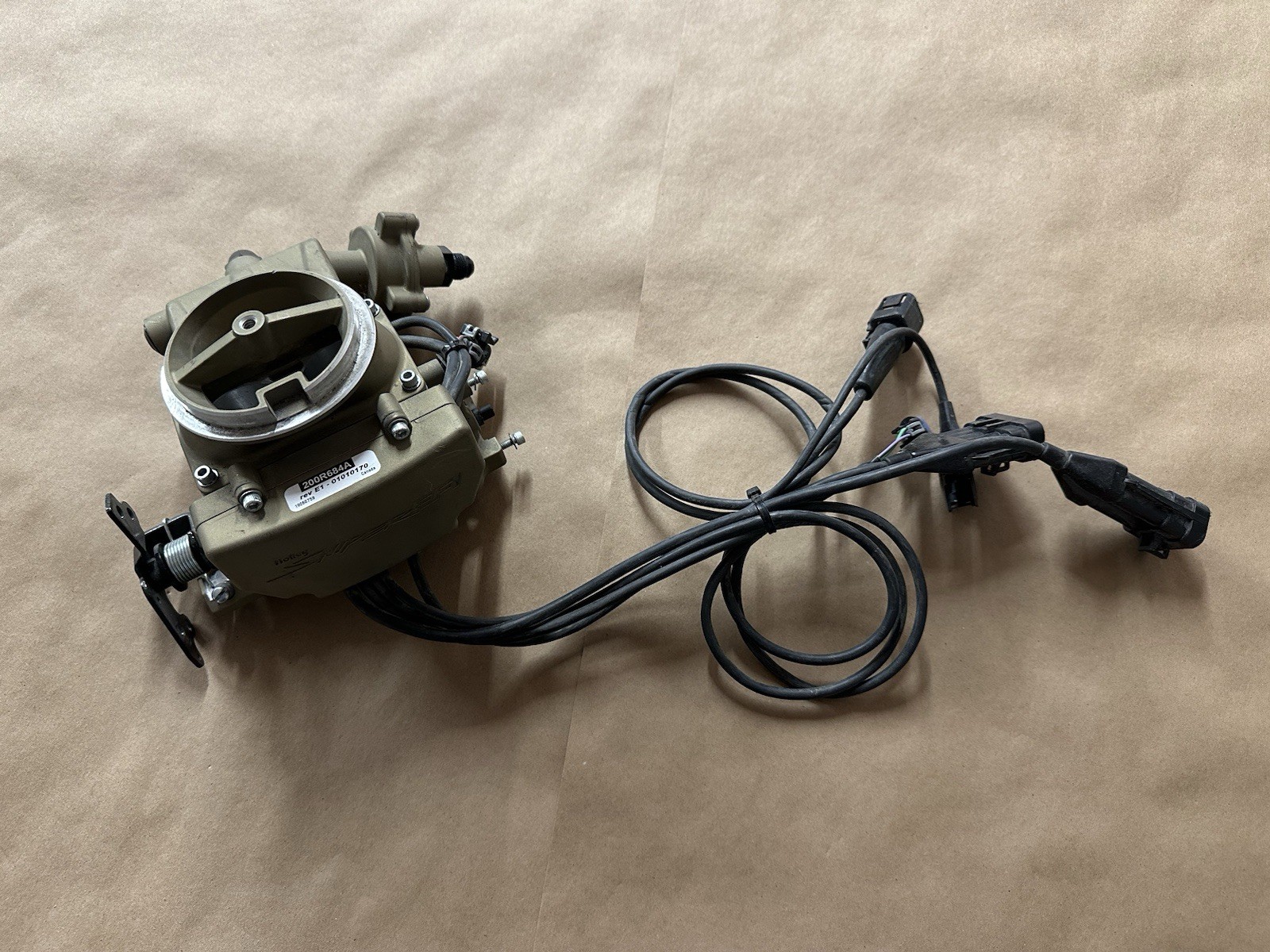 Holley Sniper EFI 2GC Large Bore - Classic Gold Holley Sniper EFI 2GC Large Bore - Classic Gold