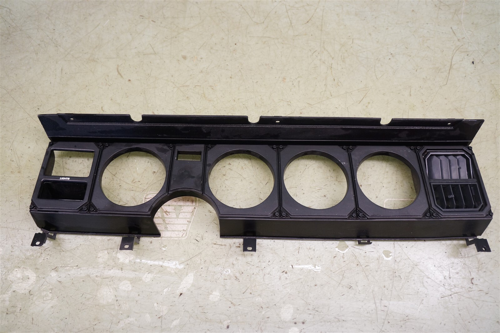 GM 1982-84 Firebird Trans Am Instrument Gauge Dash Bezel Trim Nice *G1