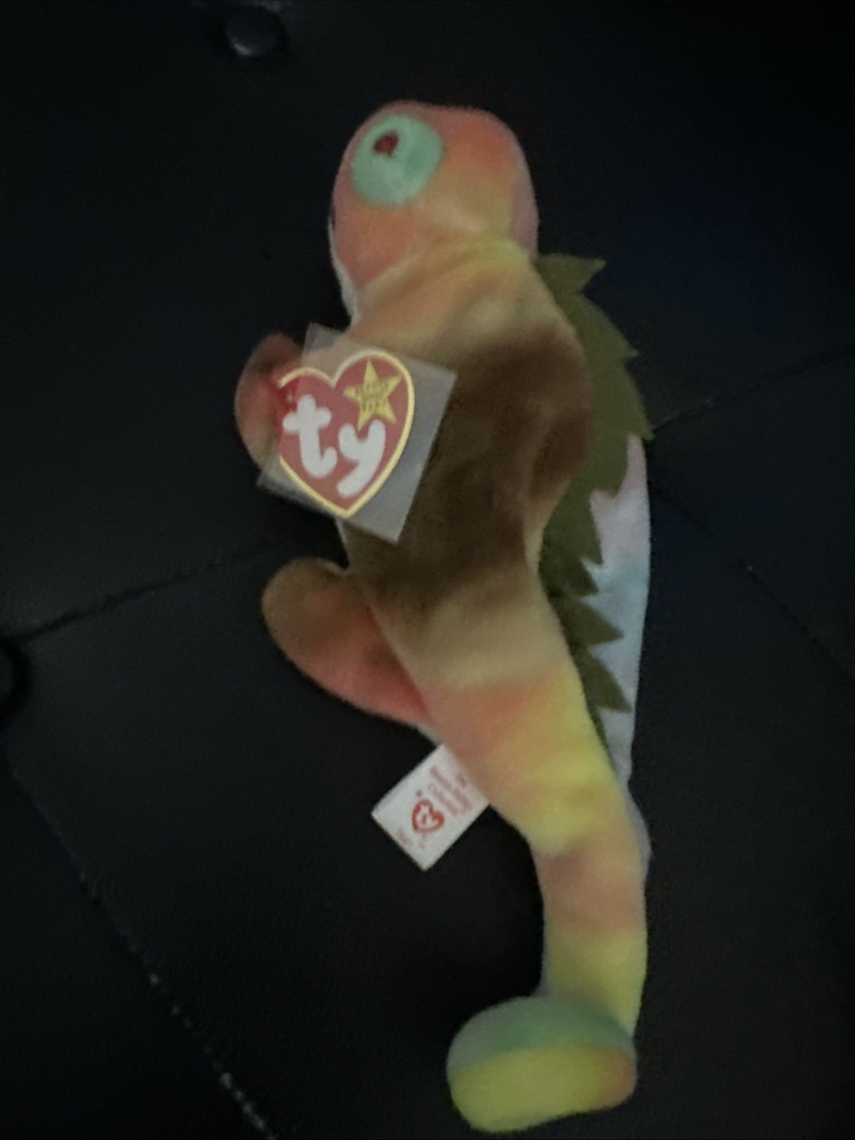 Iggy 1997 Ty Beanie Baby with Spine,