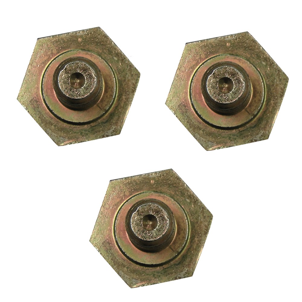3 Pack Fits Kubota K5651-34370 K5651-34372 Blade Bolt ZD321 ZD326S M12 x 1.25