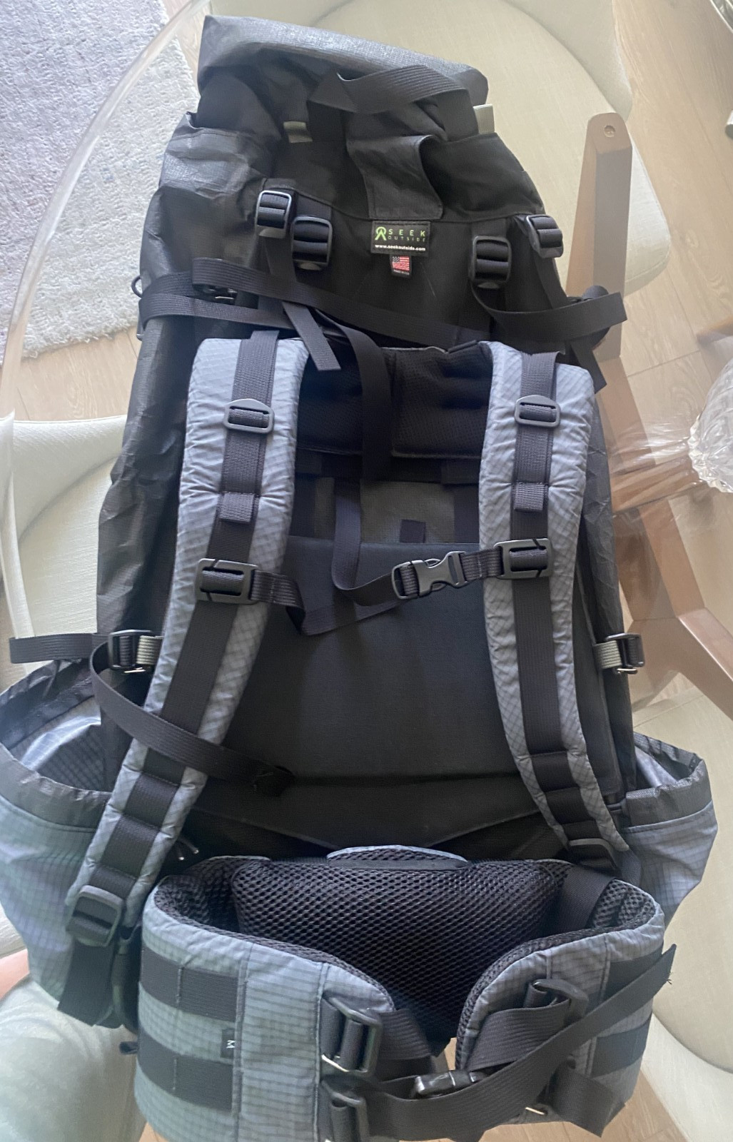 New Seek Outside Gila 3500 Ultra400X Backpack Revolution Frame Medium Belt