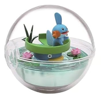 Mudkip Lotad Pokemon Center Terrarium 8 Figure re-ment toy pokeball rement