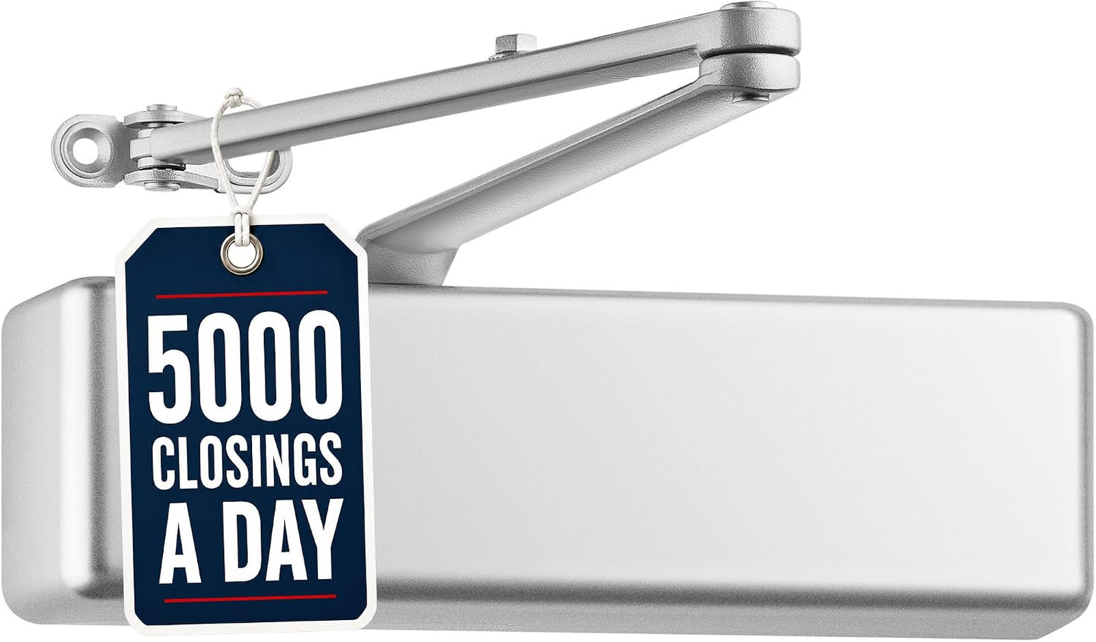 Extra Heavy Duty Door Closer Commercial Grade 1 - Adjustable 6-Speed