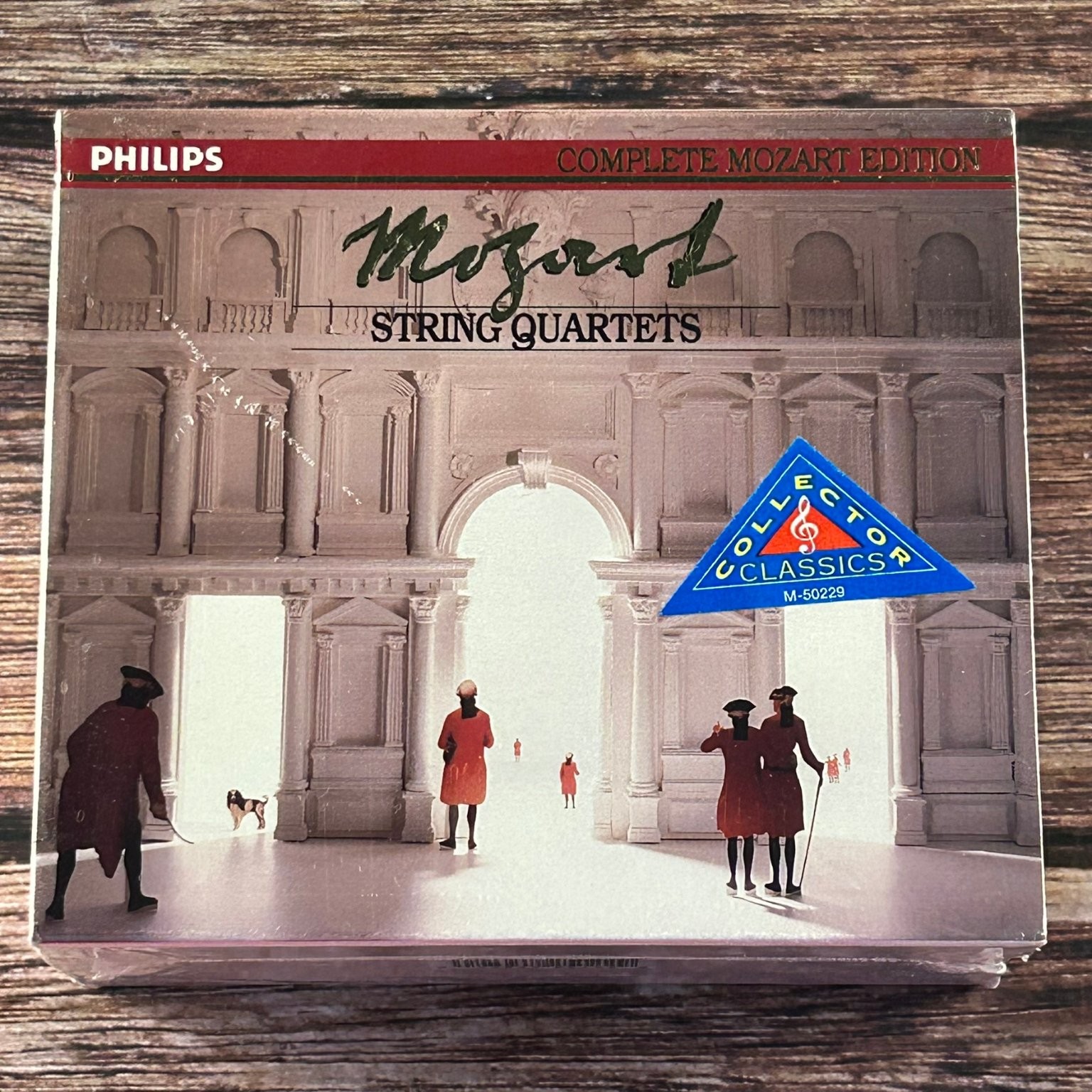 Complete Mozart String Quartets CD Vol 12 8-disc 1991 Classical Philips Sealed Complete Mozart String Quartets CD Vol 12 8-disc 1991 Classical Philips Sealed