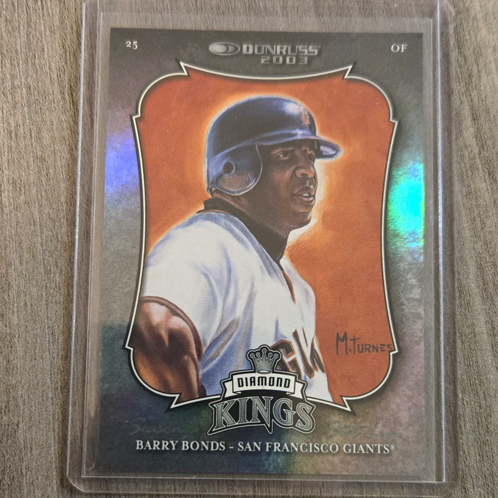 Donruss 2003 Diamond Kings Barry Bonds #25 Season Stat Line 100/110 SF Giants Donruss 2003 Diamond Kings Barry Bonds #25 Season Stat Line 100/110 SF Giants