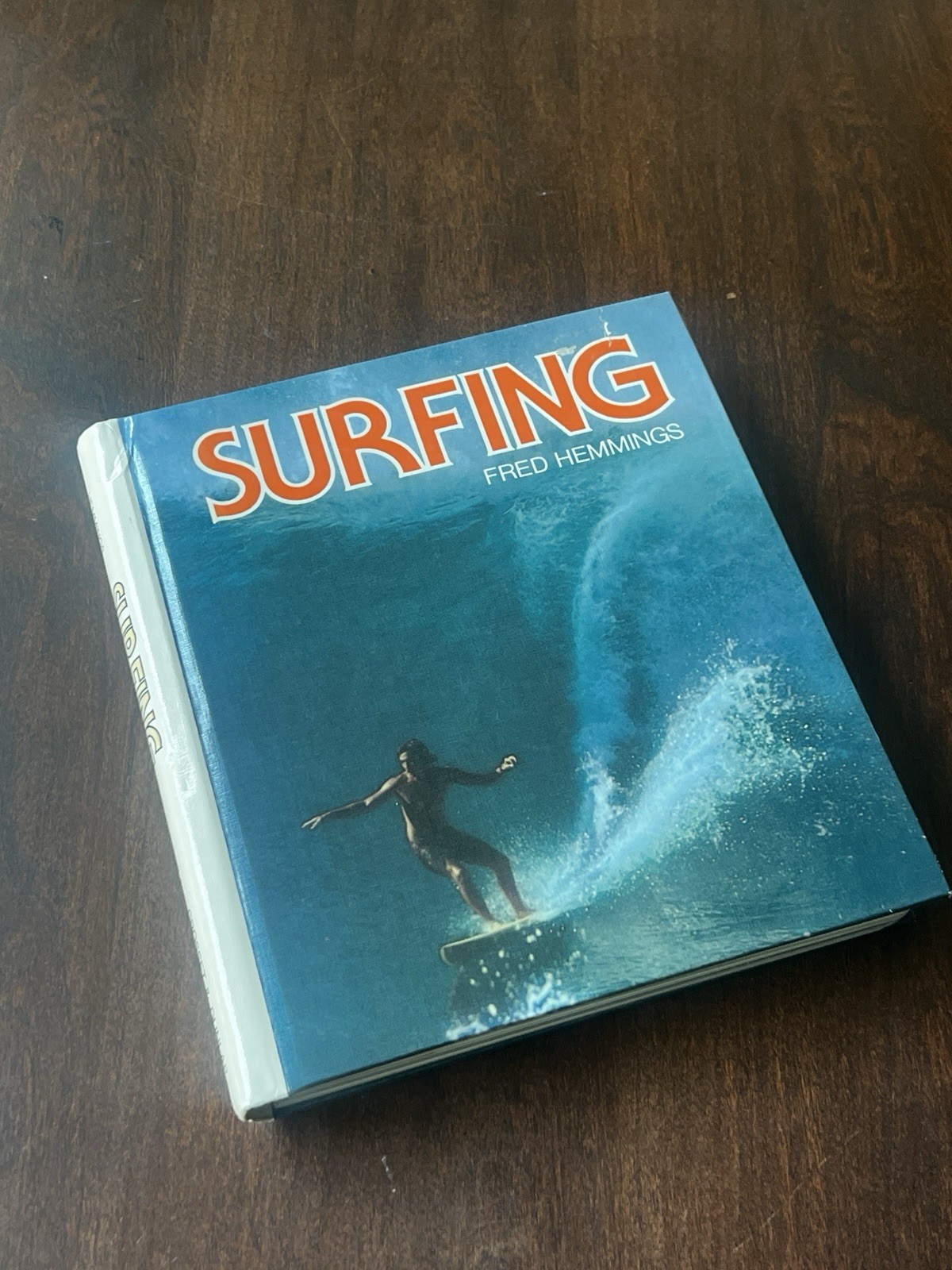 Rare Vintage 1977 Surfing Hardcover Book Fred Hemmings Surf History Hawaii