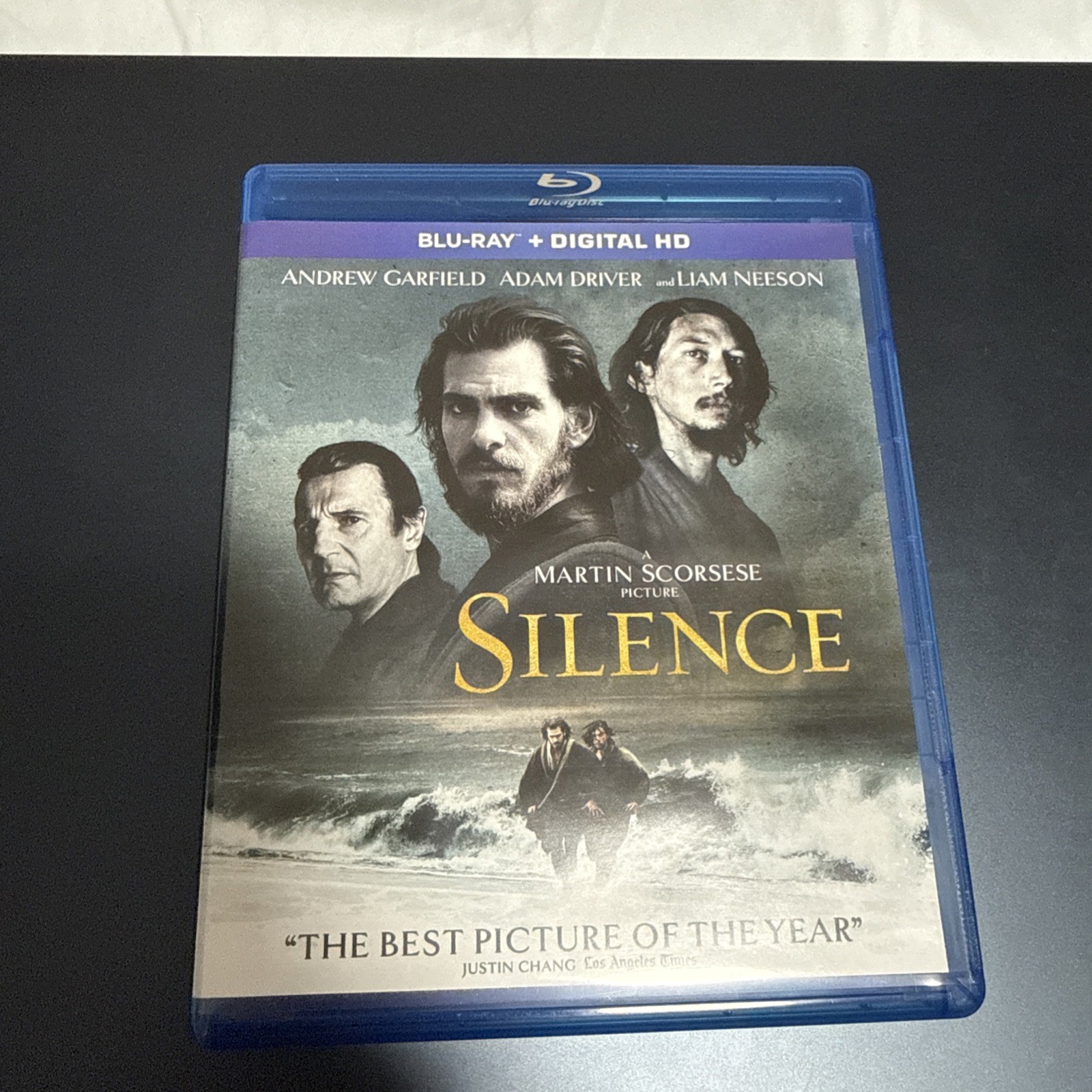 SILENCE Blu-ray Andrew Garfield, Adam Driver & Liam Neeson Martin Scorsese RARE SILENCE Blu-ray Andrew Garfield, Adam Driver & Liam Neeson Martin Scorsese RARE