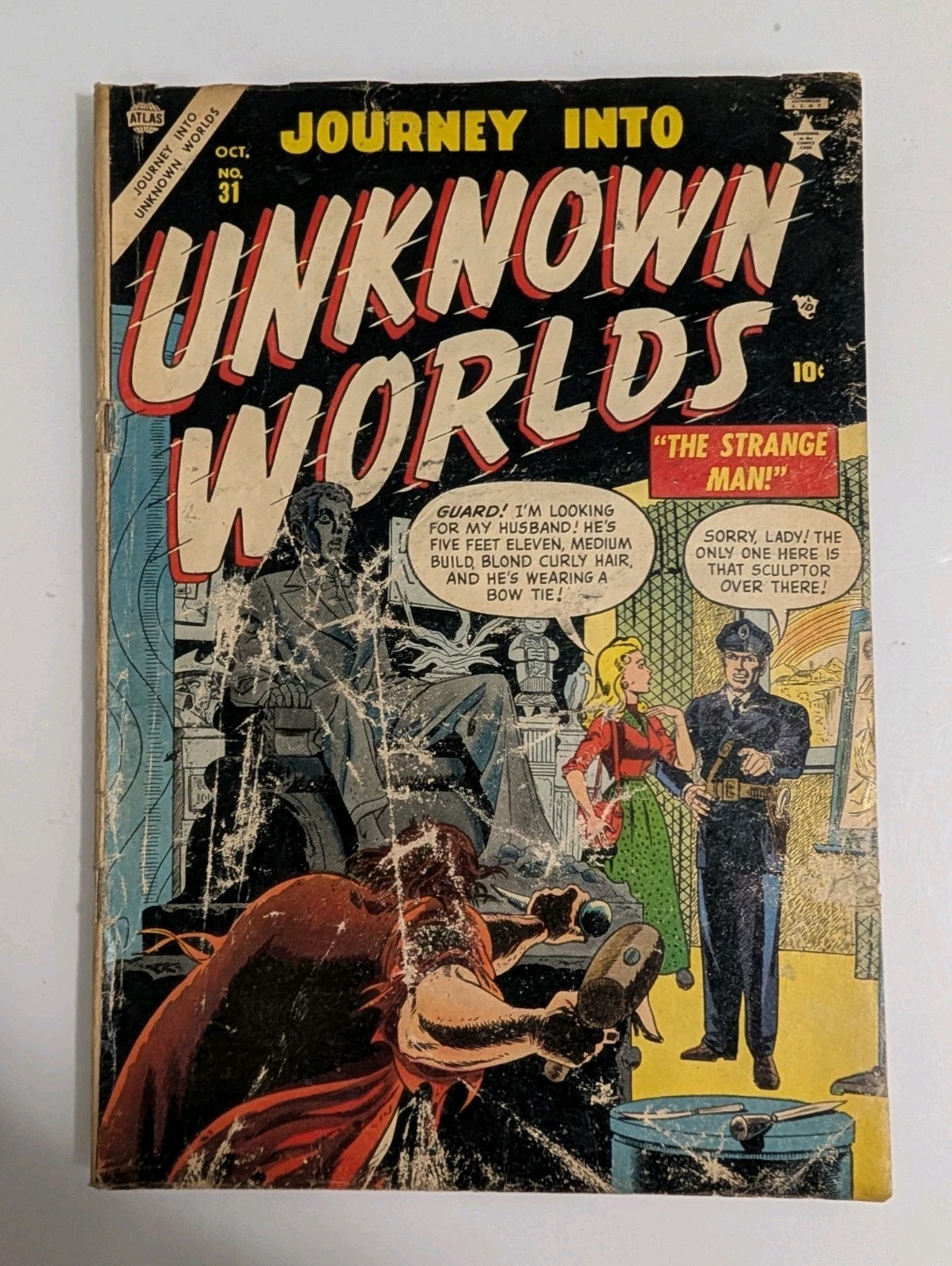 Journey Into Unknown Worlds 31 Pre Code Horror Golden Age Atlas 1954