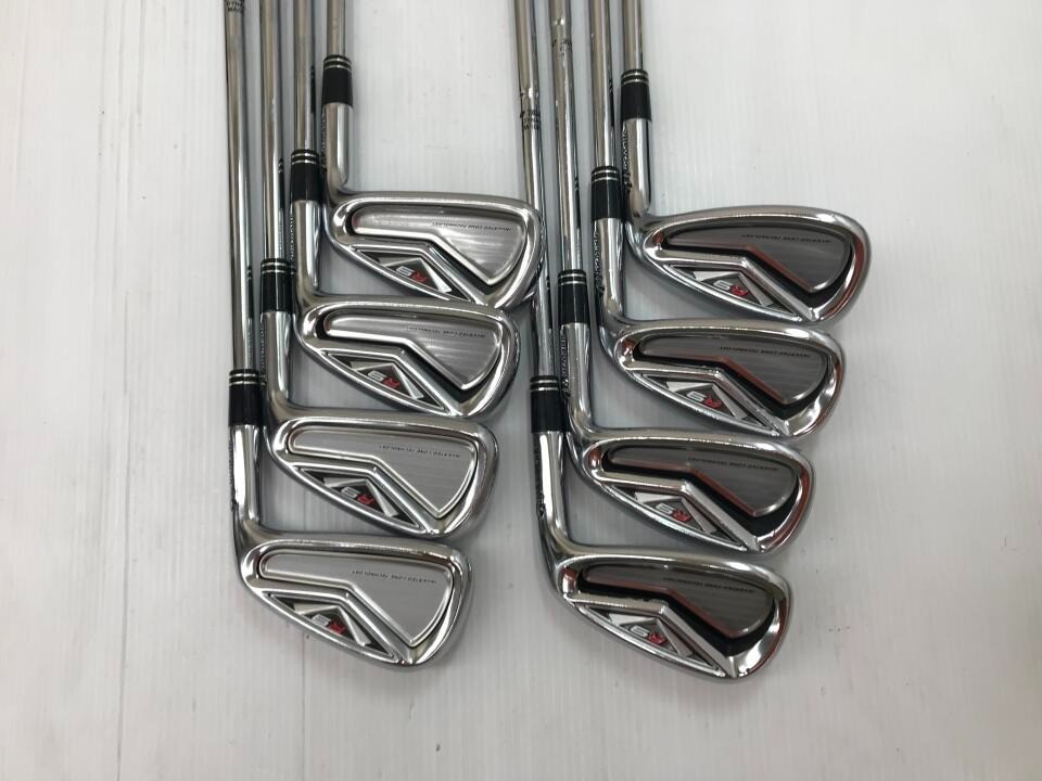 TaylorMade R9 Iron Set 8pcs 4-Pw,Aw Stiff Flex Dynamic Gold S200 RH