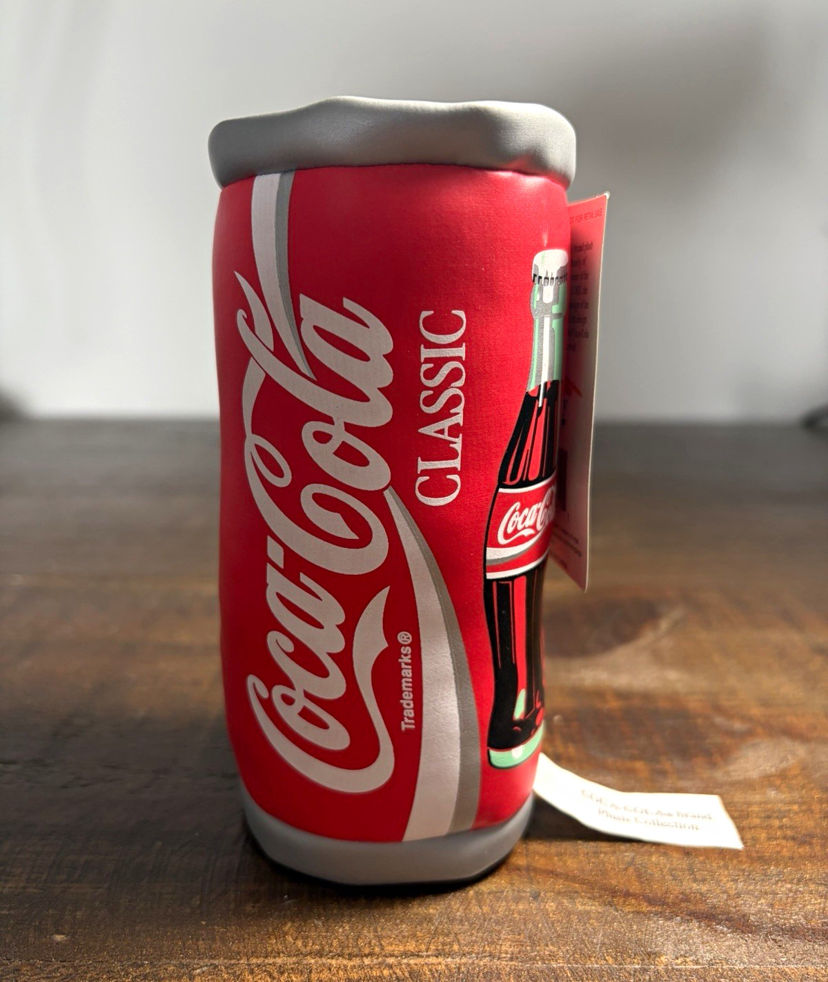 Vintage 1996 Coca-Cola Coke Classic Can Plush Stuffed Toy Soda Collectible NWT Vintage 1996 Coca-Cola Coke Classic Can Plush Stuffed Toy Soda Collectible NWT