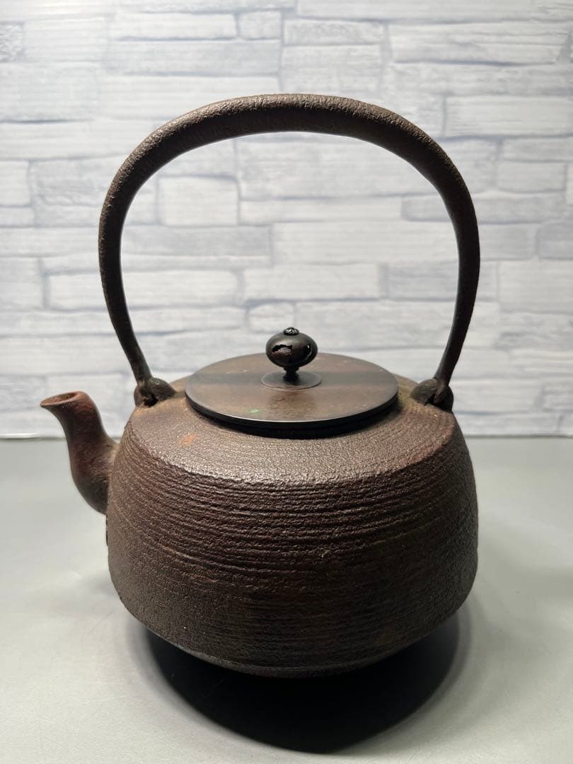 Keiten Takahashi Iron Tetsubin Kettle Copper Lid 16cm Japan