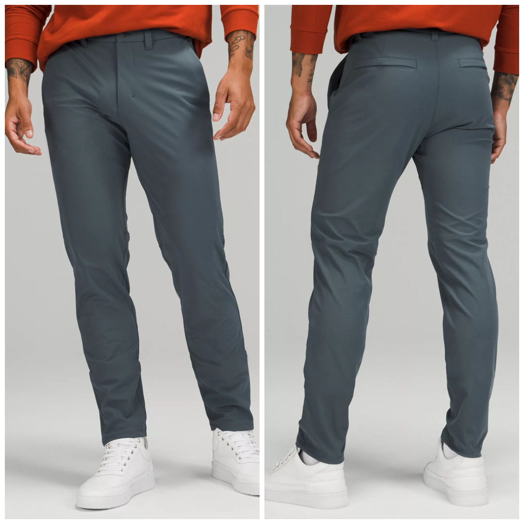 Lululemon Commission Pants 38x31 ABC dk Gray Classic Fit Warpstreme Performance Lululemon Commission Pants 38x31 ABC dk Gray Classic Fit Warpstreme Performance