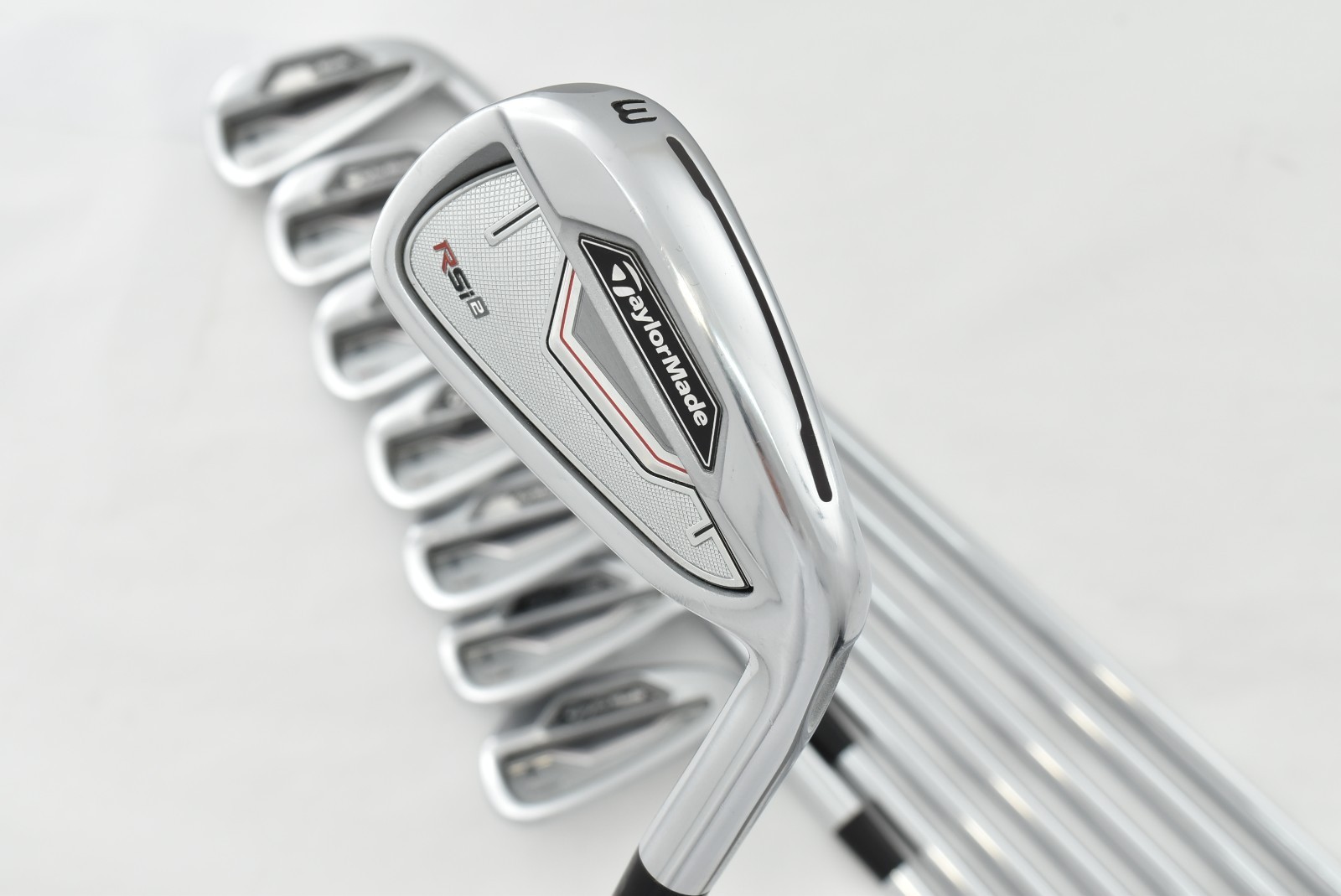 8PCS TaylorMade RSI2 Iron Set 3-4-5-6-7-8-9-P KBS Tour C-taper95 Stiff RH Clubs