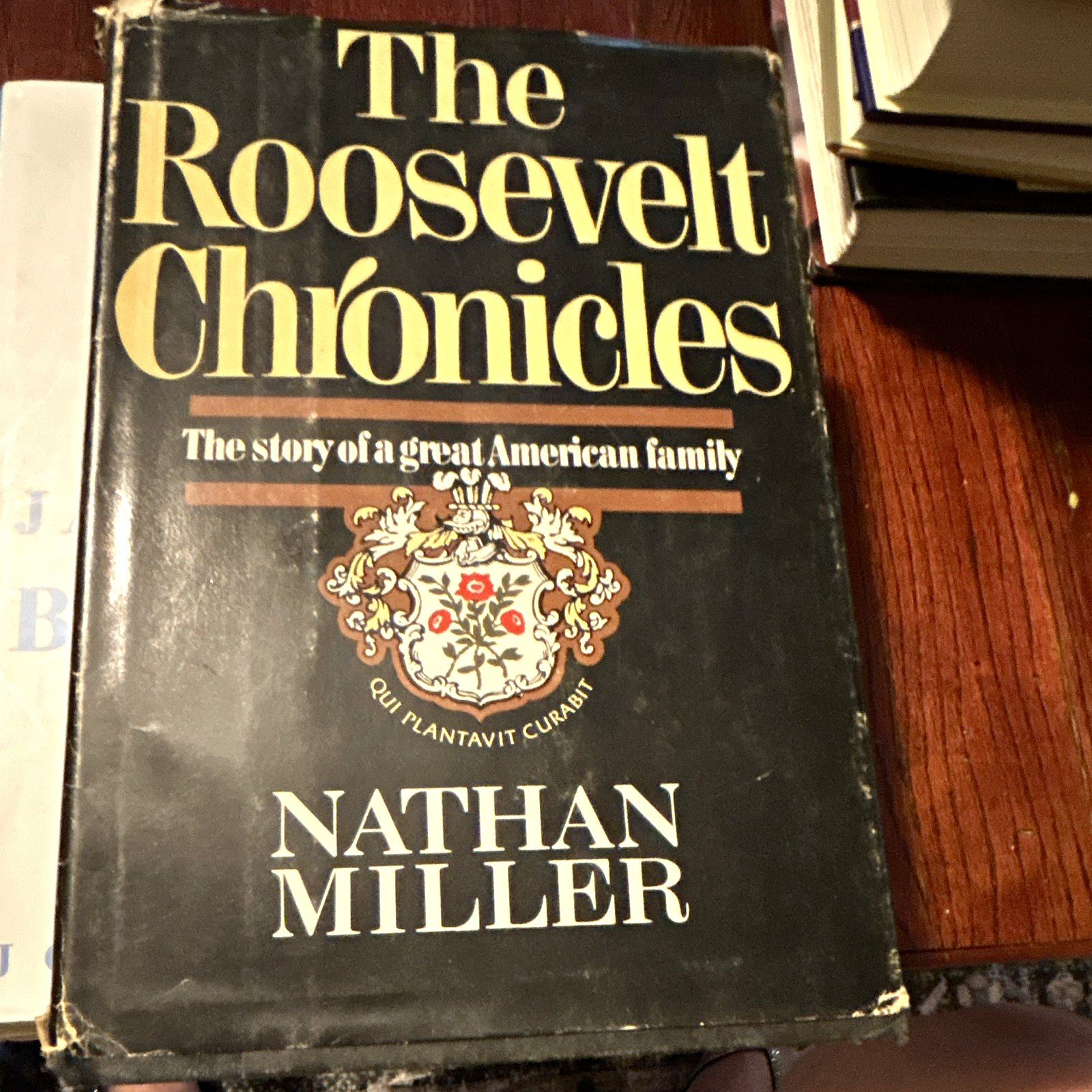 Doubleday The Roosevelt Chronicles Nathan Miller HC 1979 1st Ed DJ Inscribed