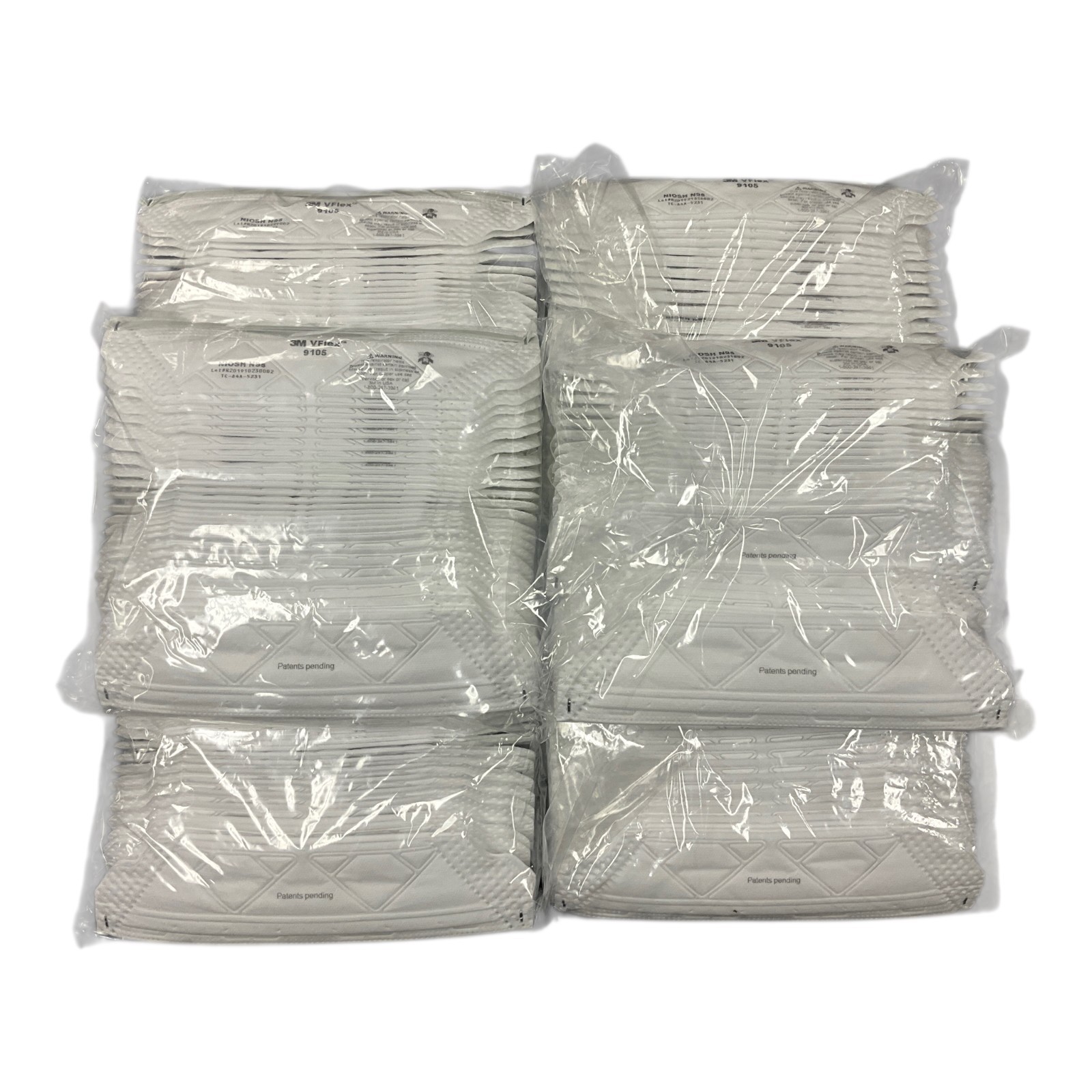 3M 9105 VFlex Particulate Respirator N95 Mask 150 Total Shipped Loose 3M 9105 VFlex Particulate Respirator N95 Mask 150 Total Shipped Loose