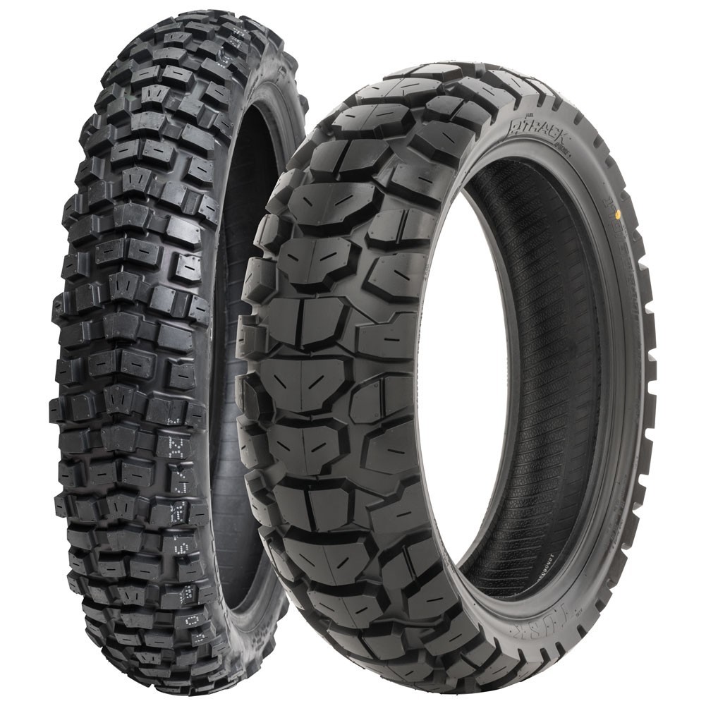 Tusk 2Track Adventure Tire Set 120/70B-19 (60T) and 170/60B-17 (72T)