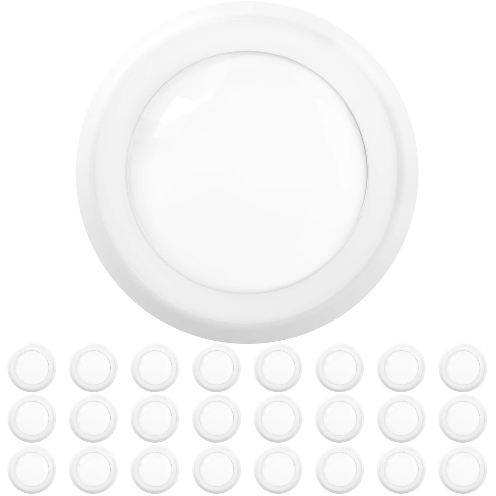 Sunco 24 Pack LED Disc Lights Ceiling 6 Inch, Flush Mount Disk Light