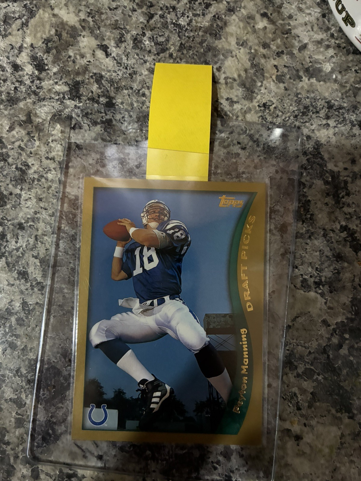 1998 Topps Peyton Manning Rookie Card #360 1998 Topps Peyton Manning Rookie Card #360