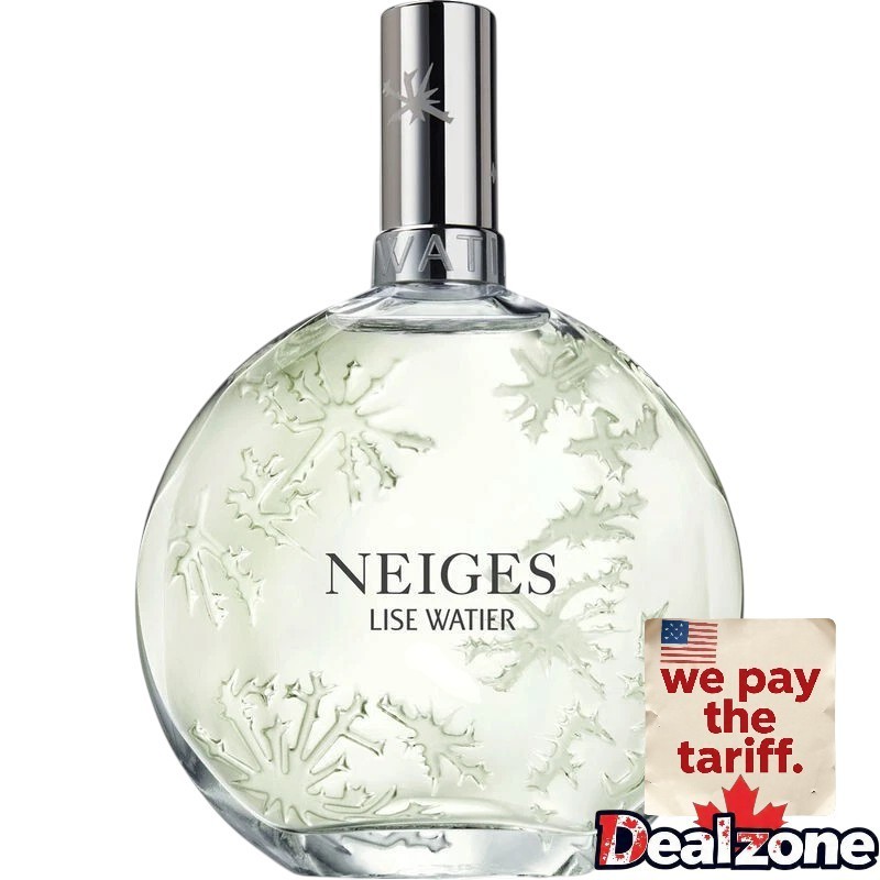 Neiges By Lise Watier Perfume 3.4 oz / 100 ml Eau De Parfum Spray Sealed