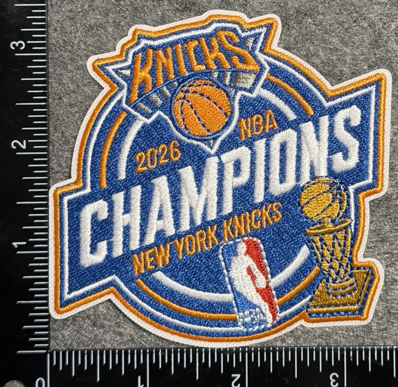 New York Knicks NBA Basketball Embroidered Iron On Patch