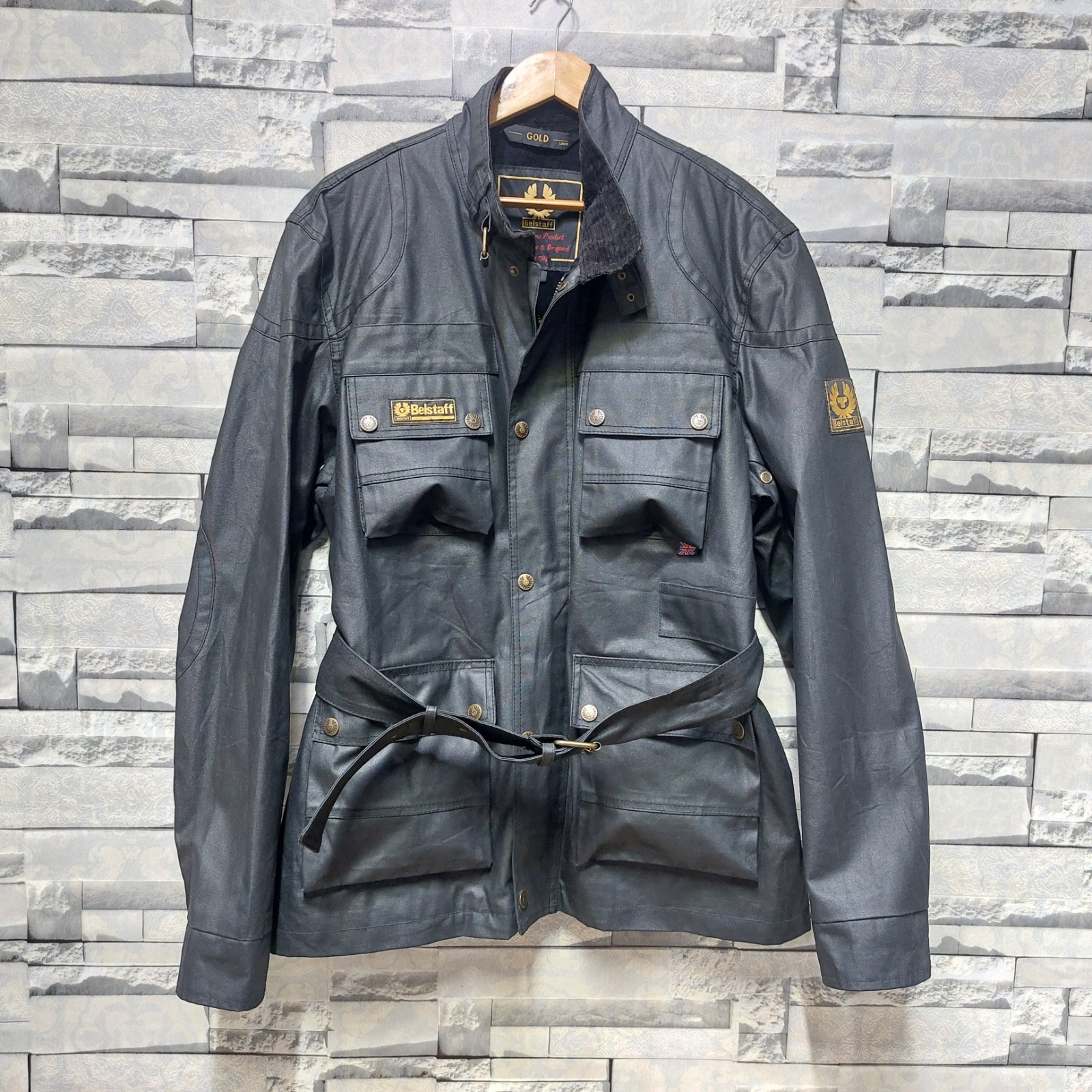 Authentic Belstaff GANGSTER Waxed Riders jacket size: xXL