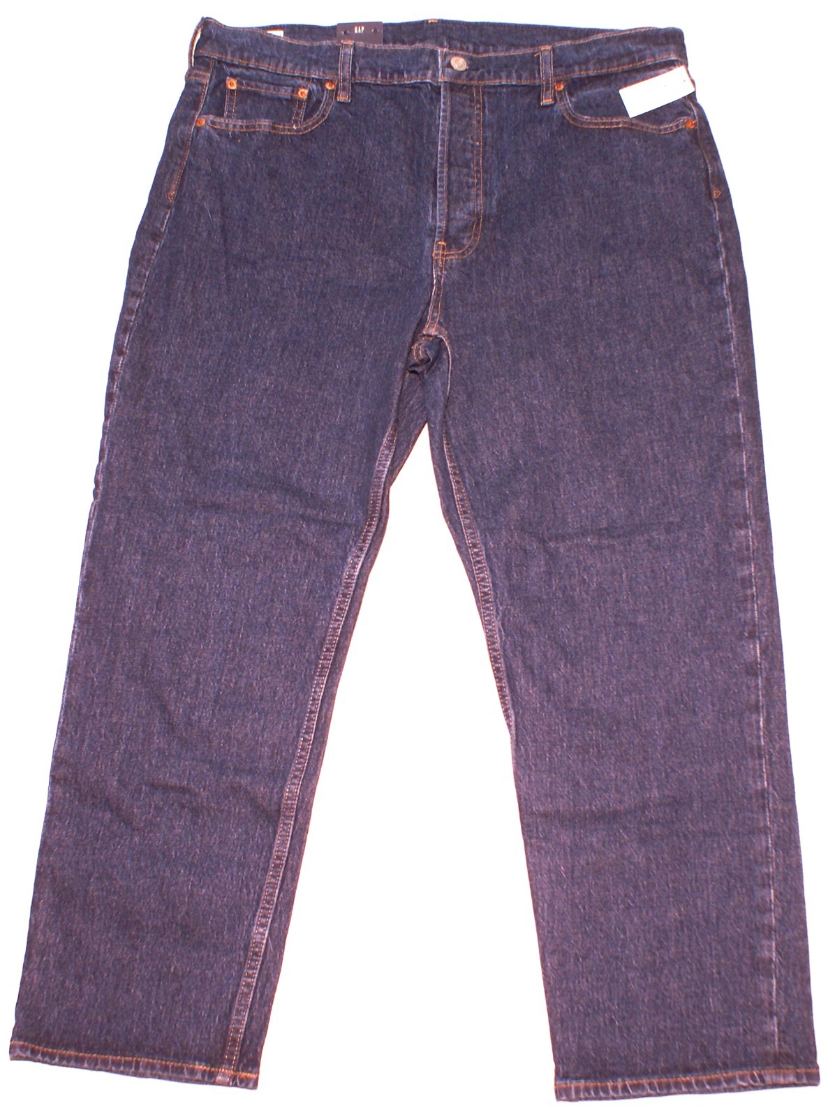 GAP Cheeky Straight High Rise Jeans Blue Stretch Denim sz 33 / 16 S (36X25)