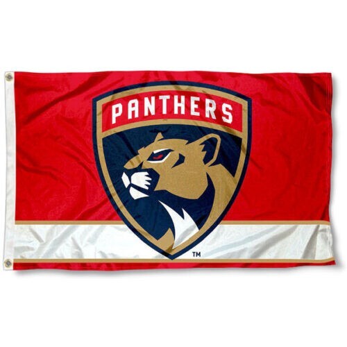 FLORIDA PANTHERS 3\'X5\' FLAG/BANNER **100% FULL COLOR ON BOTH SIDES OF FLAG**