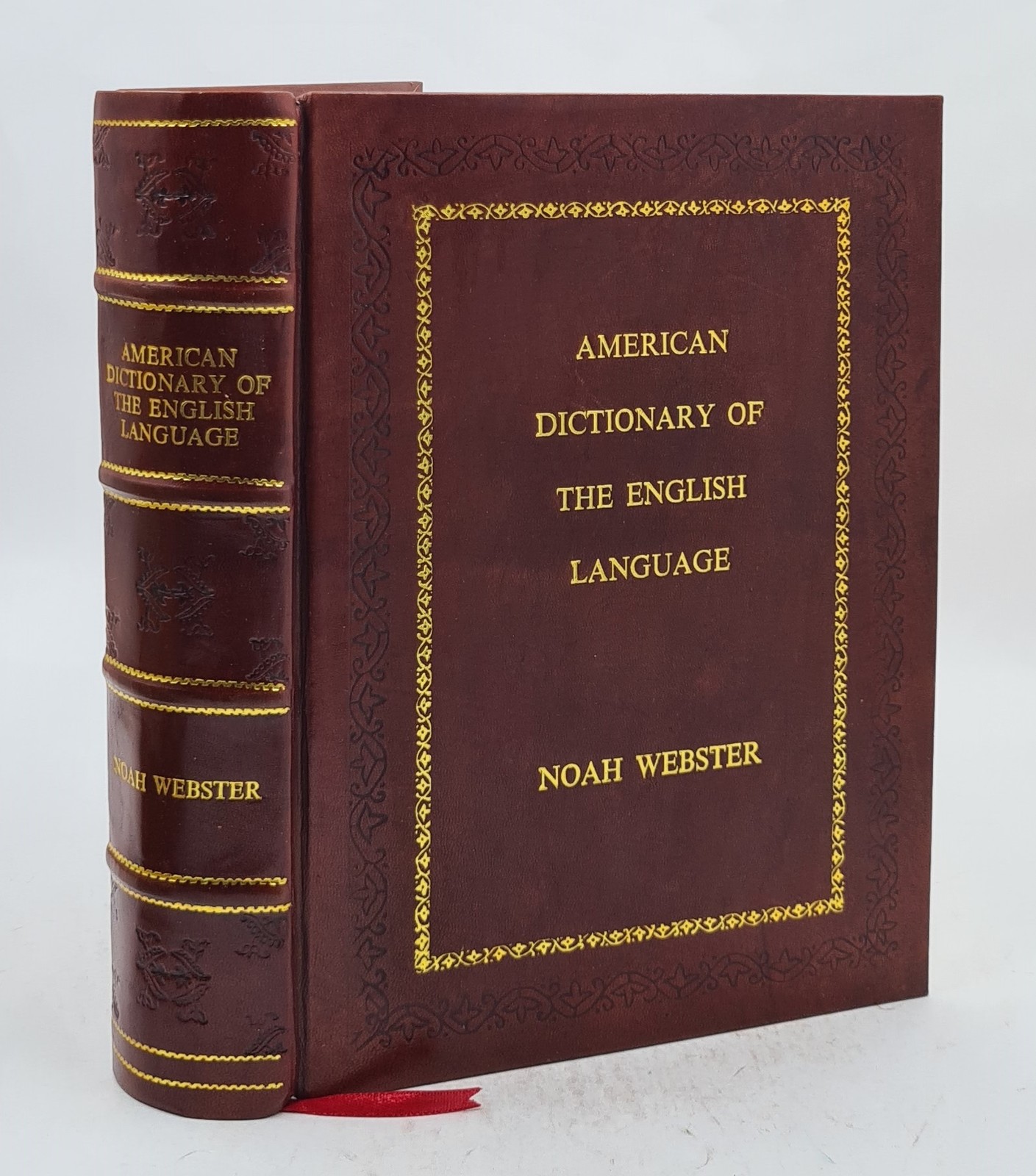 Webster'S 1828 American Dictionary Of The English [Premium Leather Bound]