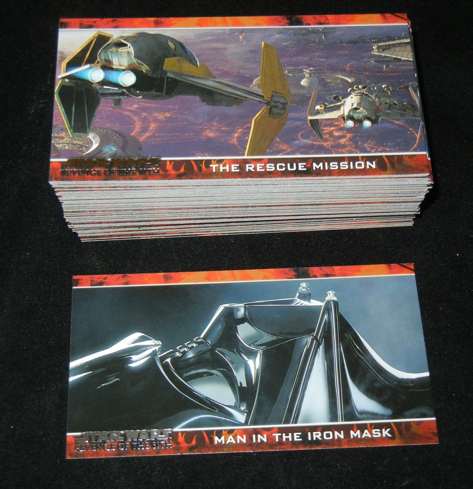2005 Topps Star Wars REVENGE OF THE SITH Widevision Complete Card Base Set 1-80