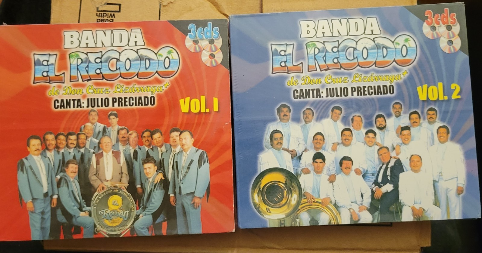 Banda El Recodo Vol. 1 And 2 (6 Cds)