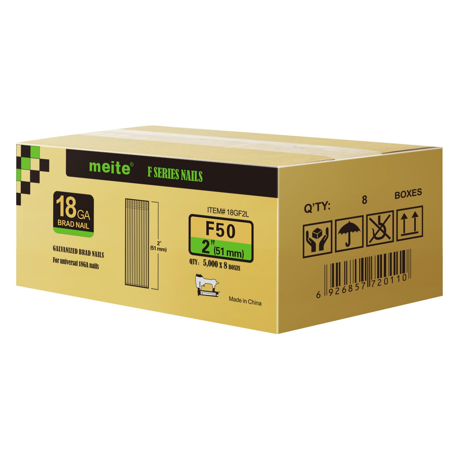 meite 18 Gauge Brad Nails 2\ meite 18 Gauge Brad Nails 2\