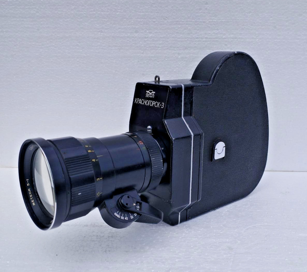 Krasnogorsk KR 16mm Movie Camera Bayonet Mount Meteor-5-1 Fully Serviced USSR