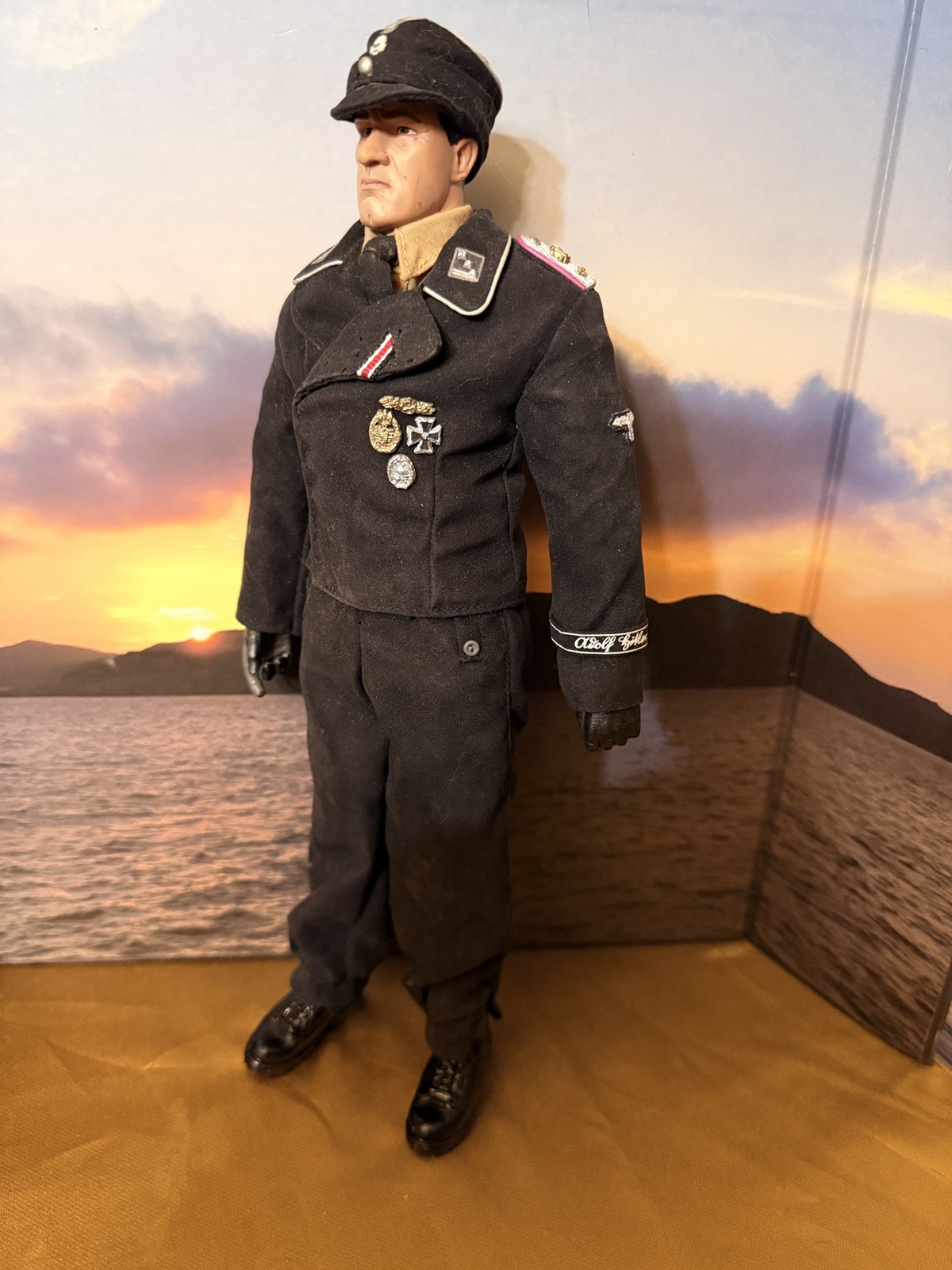 1:6 Scale Custom German WWII Obersturmführer, First Lieutenant Tanker figure 1:6 Scale Custom German WWII Obersturmführer, First Lieutenant Tanker figure