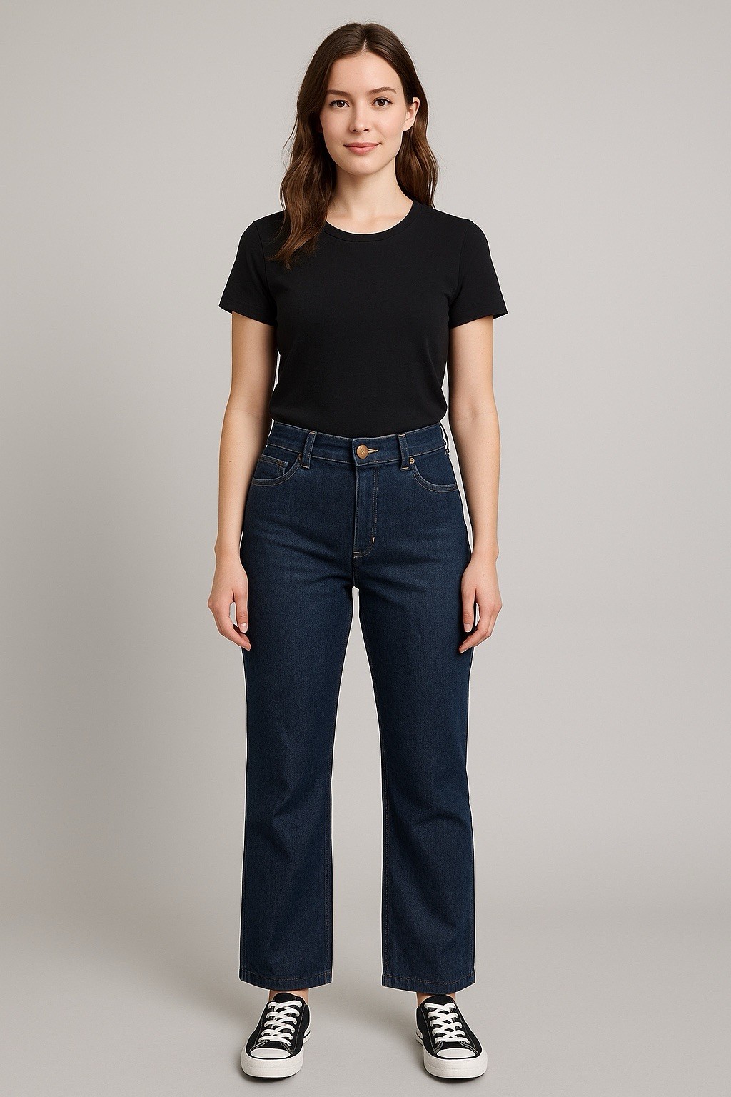 J.Crew Women\'s Straight Leg Dark Wash Jeans Size 28 | Classic Denim Pants