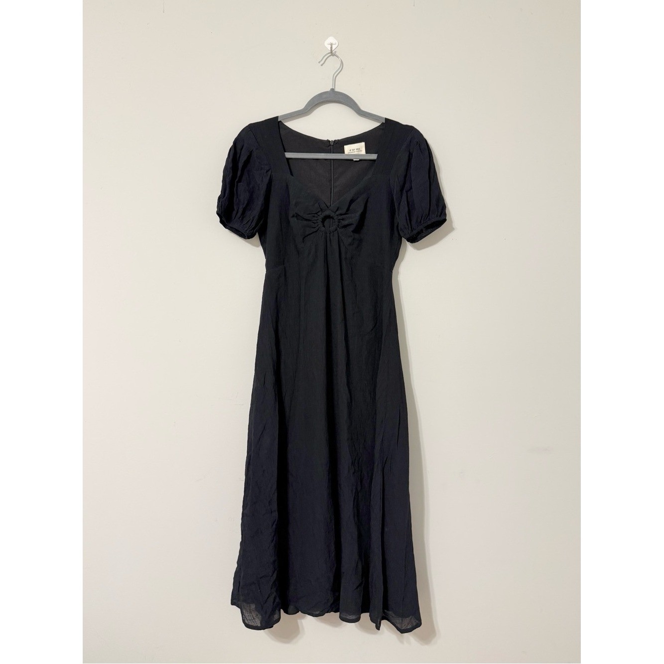 Anthropologie If By Sea Black Maxi Dress