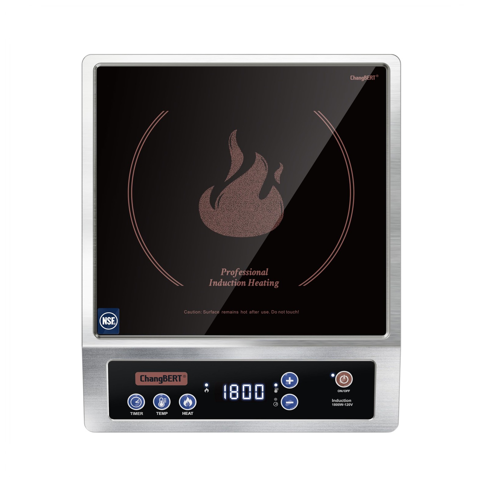 CHANGBERT CIB-80 Copper Induction Cooktop NSF Certified 1800W