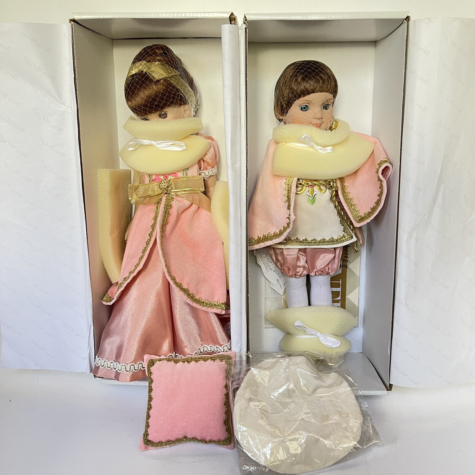 Vintage Robert Tonner Betsy McCall Cinderella & Prince Charming Dolls *Read*