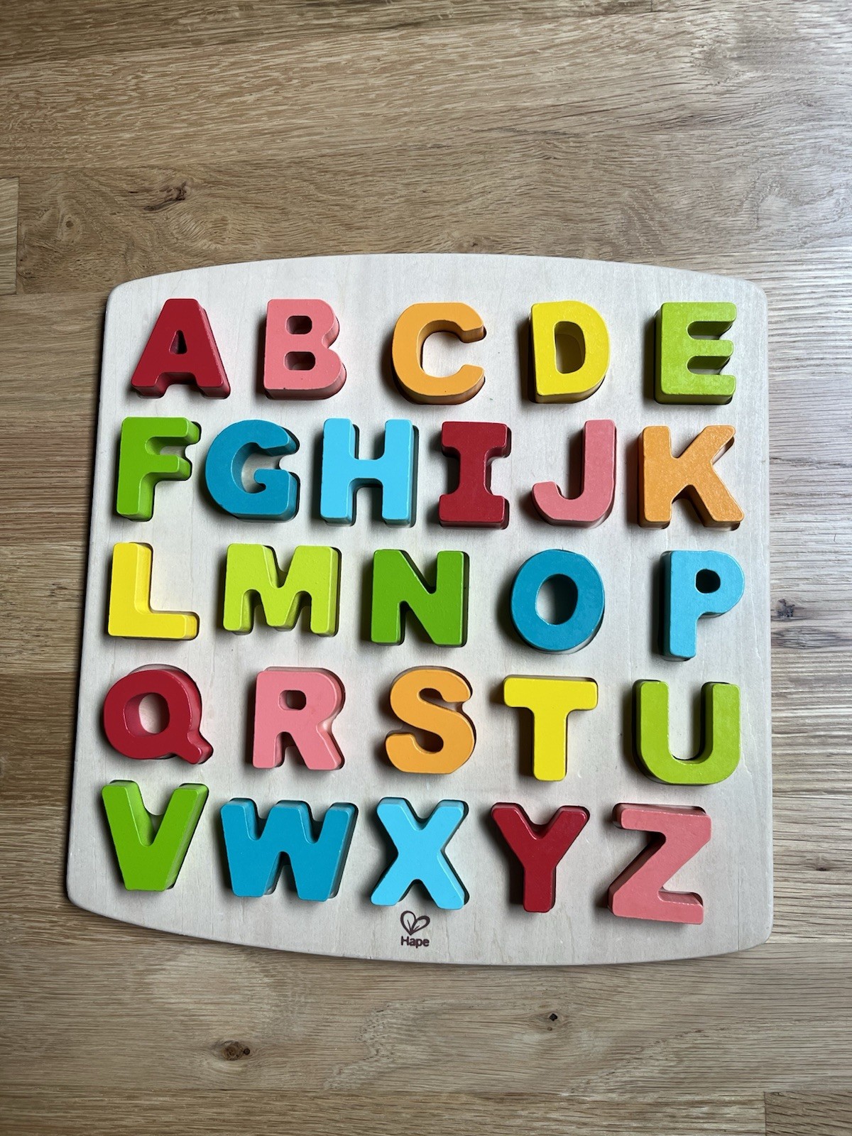 1 Hape Wooden Puzzle For Young Kids - Capital Letters