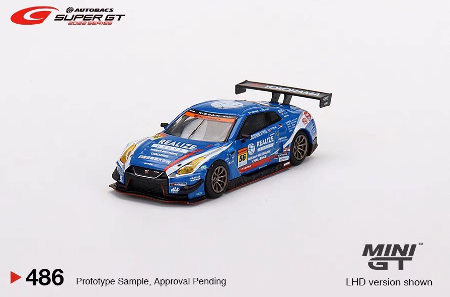 MINI GT 486 Nissan GT-R Nismo GT3 Kondo Racing 2022 Super GT MINI GT 486 Nissan GT-R Nismo GT3 Kondo Racing 2022 Super GT