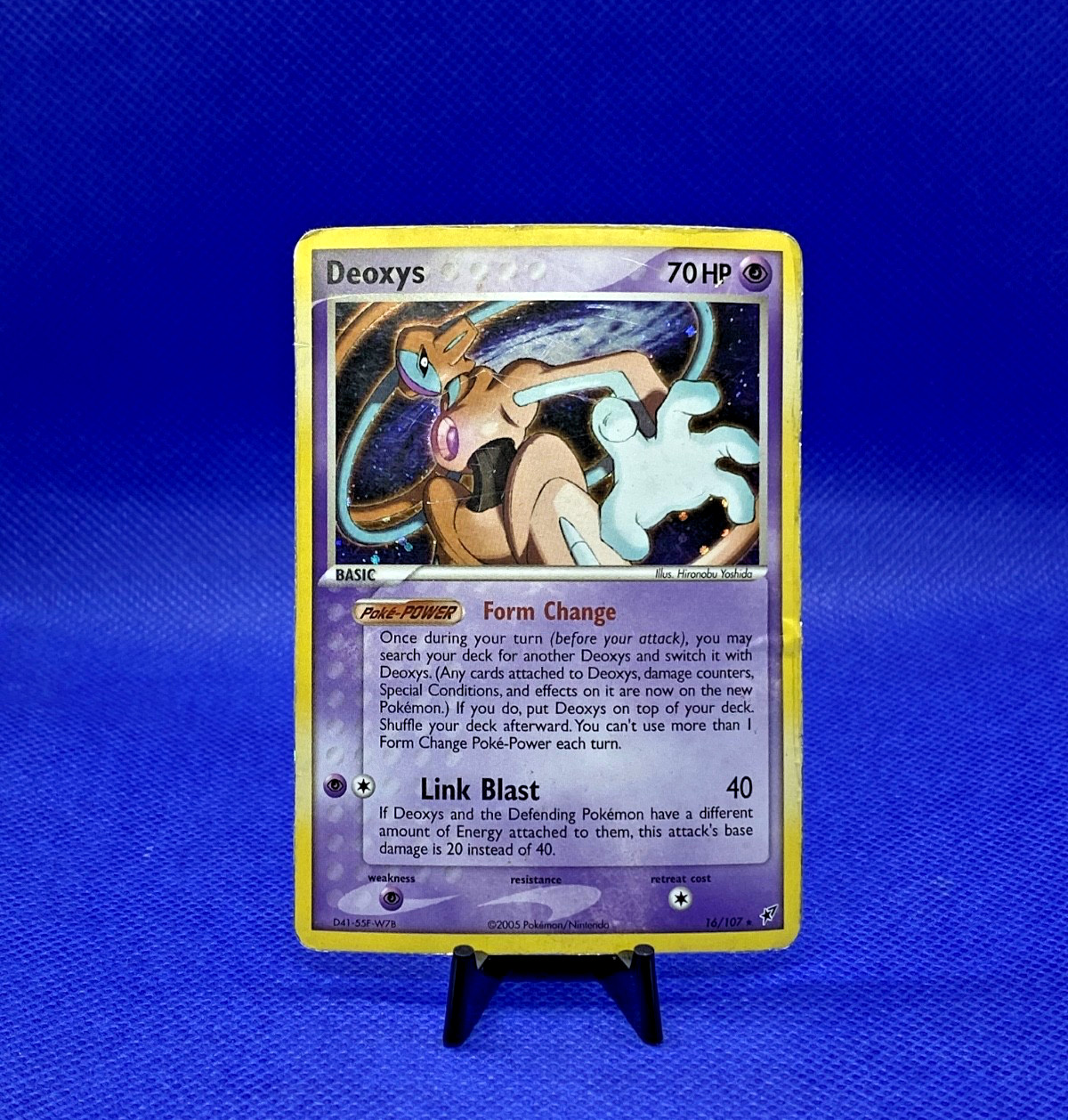 Deoxys 16/107 EX Deoxys Holo Rare Normal Forme 70HP