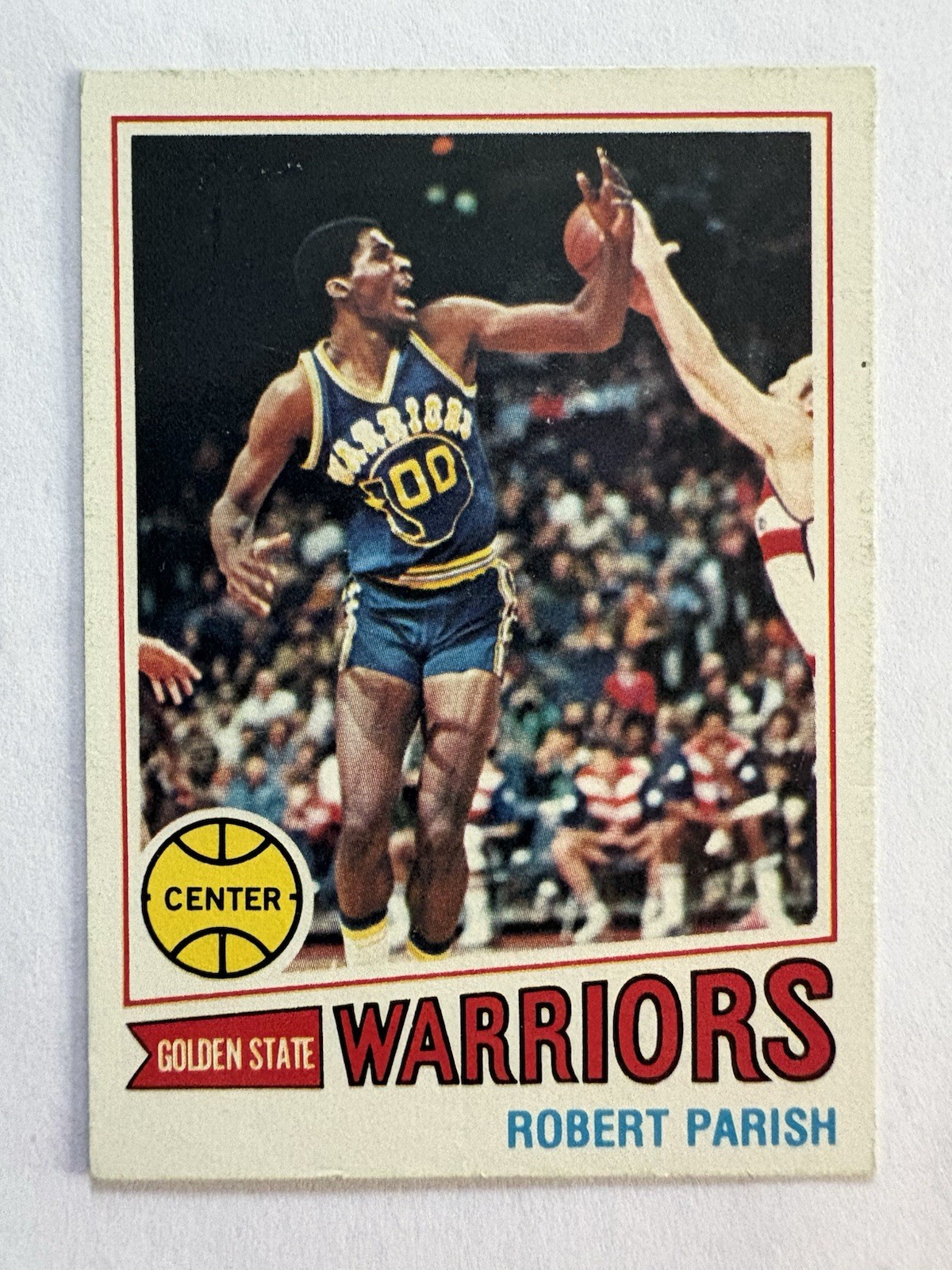 1977-78 Topps - Robert Parish #111 White Back (RC) Warriors, Celtics VINTAGE