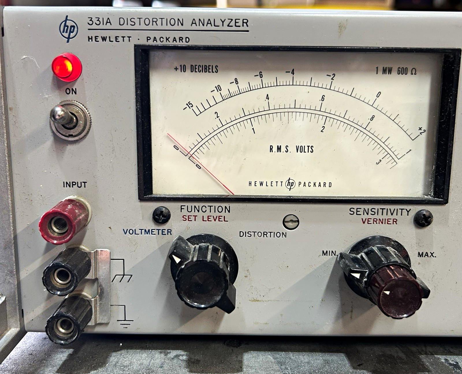 Hewlett-Packard HP 331A Distortion Analyzer Analog Test Equipment